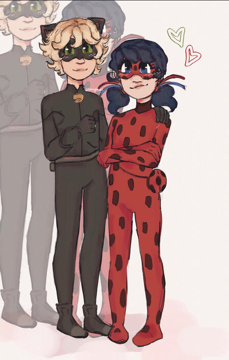 full body rendered 2 people